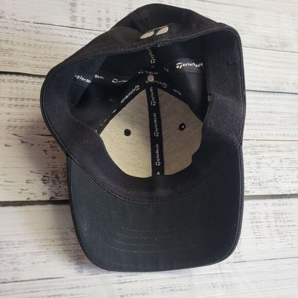TaylorMade Golfing Golf Hat Cap RBZ R11S Stretch Flex Fit Black L/XL Adult Penta - Picture 3 of 7